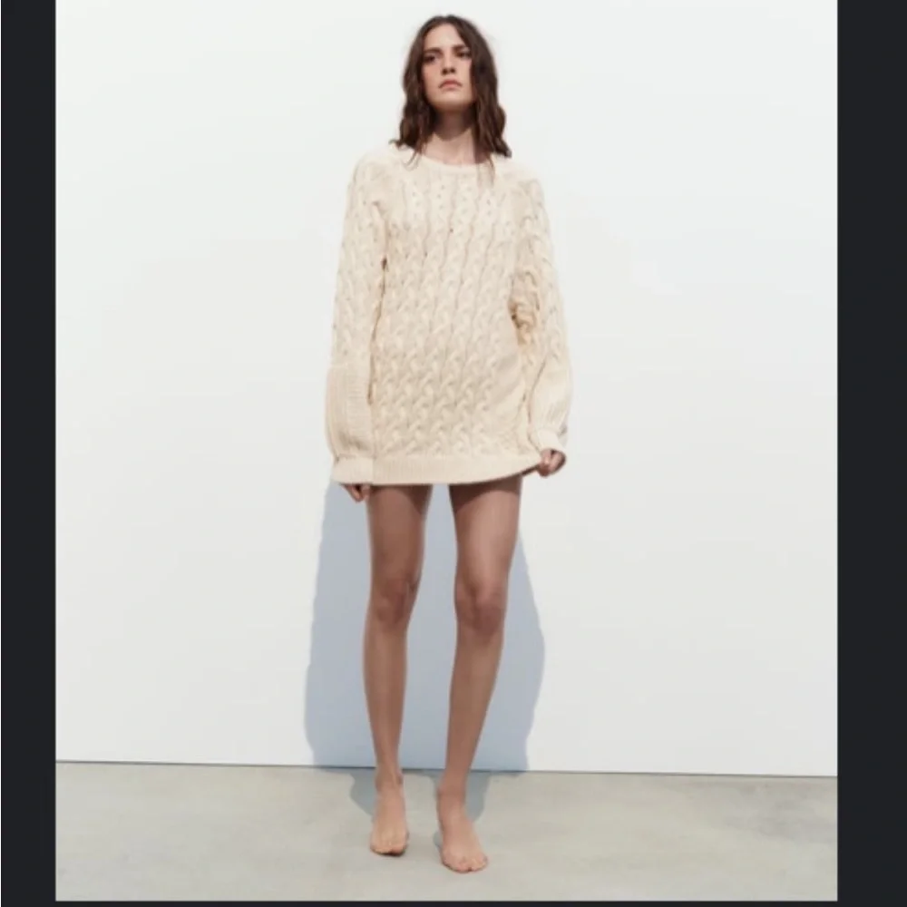 Zara cable knit sweater - Picture 1 of 2